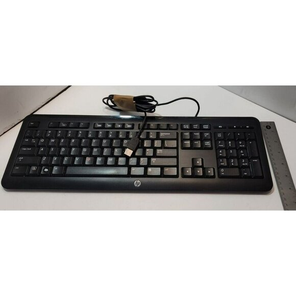 HP Black Desktop Keyboard E145614 T3A002 N279 - Picture 6 of 6